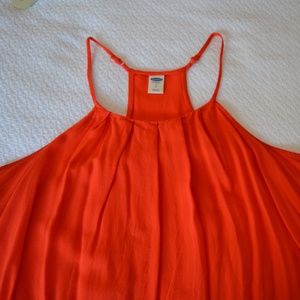 High-neck cotton blouse